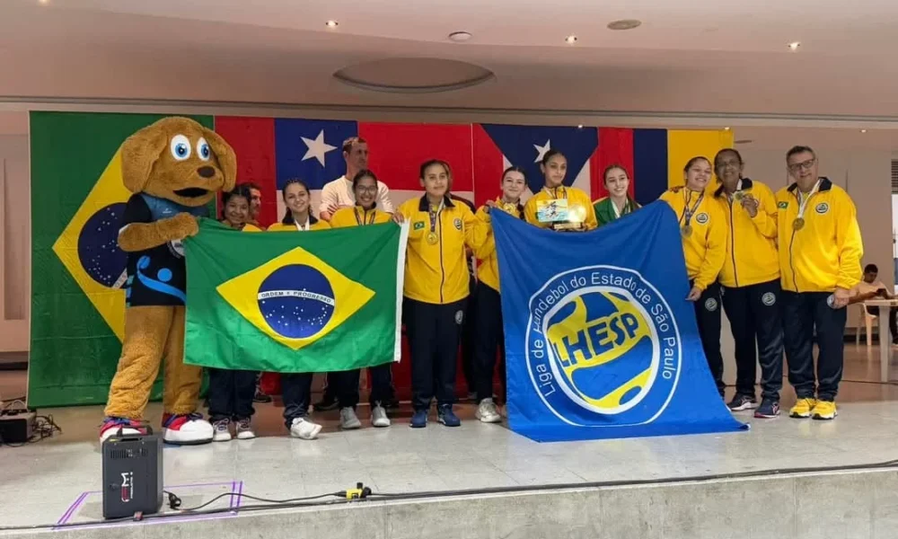 equipe-novo-handebol-campinas-guarani-conquista-ouro-e-prata-em-torneio-na-colombia