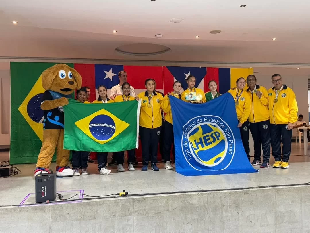 equipe-novo-handebol-campinas-guarani-conquista-ouro-e-prata-em-torneio-na-colombia
