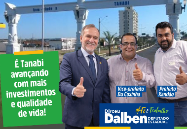 🎉 TANABI CELEBRA 143 ANOS E GANHA R$ 2 MILHÕES EM OBRAS: Dalben intensifica legado na cidade natal da esposa