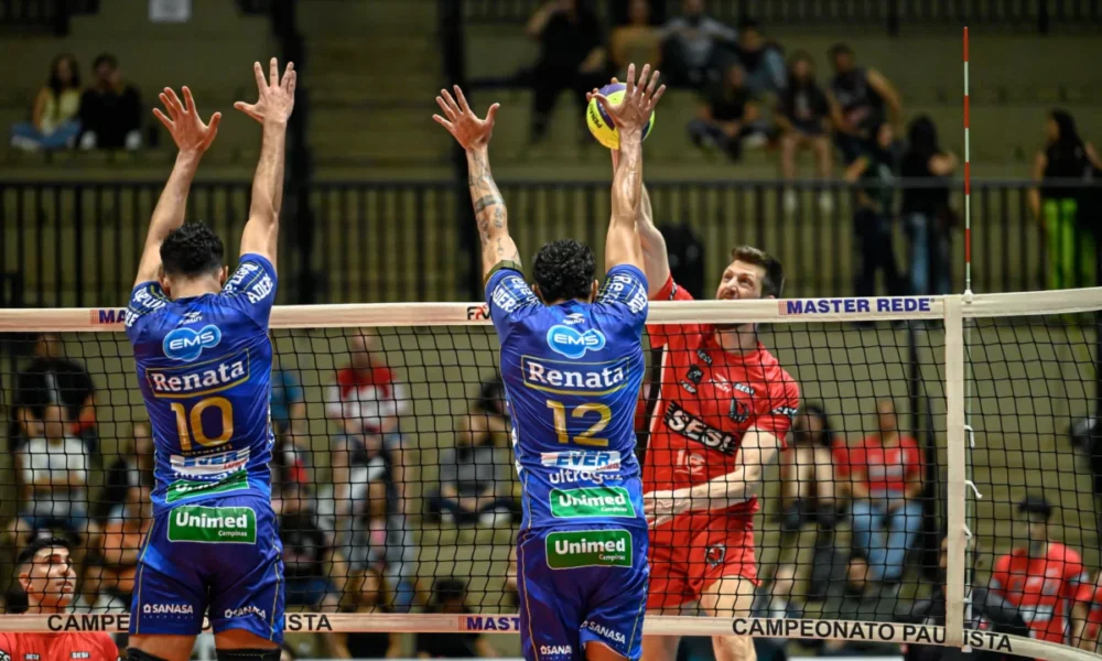volei-renata-perde-para-sesi-bauru,-mas-segue-lider-do-paulista