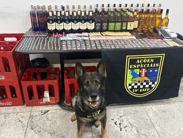 🚔 BAEP apreende drogas e bebidas falsificadas durante operação em Americana