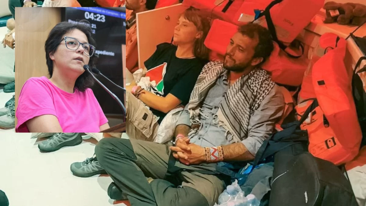 vereadora-de-campinas-e-capturada-por-israel-em-flotilha-de-ajuda-a-gaza-e-deve-ser-deportada